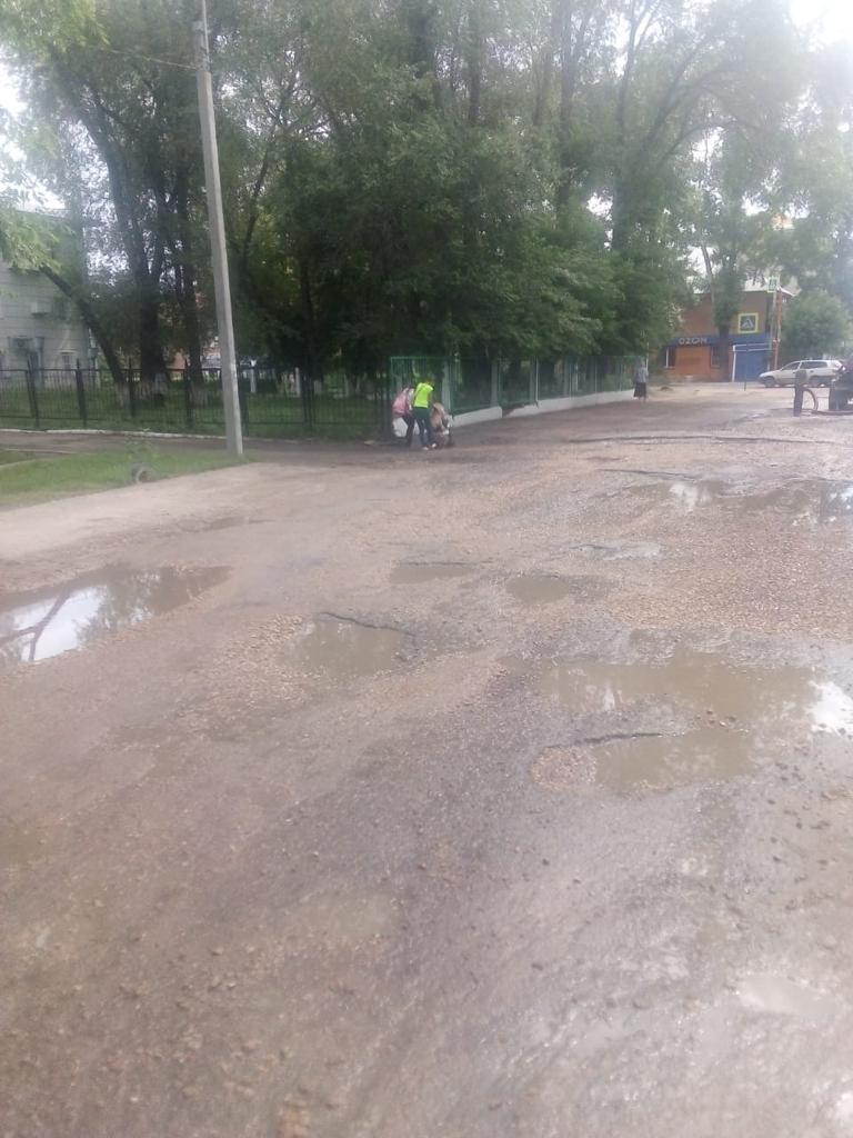 Улица Киевская после